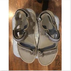 TEVA Gray Athletic Sandal Walking Shoe SZ 14